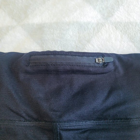 U2B Black Workout Leggings Pants, Gym High Rise Stretchy Crop Pants - Picture 7 of 11